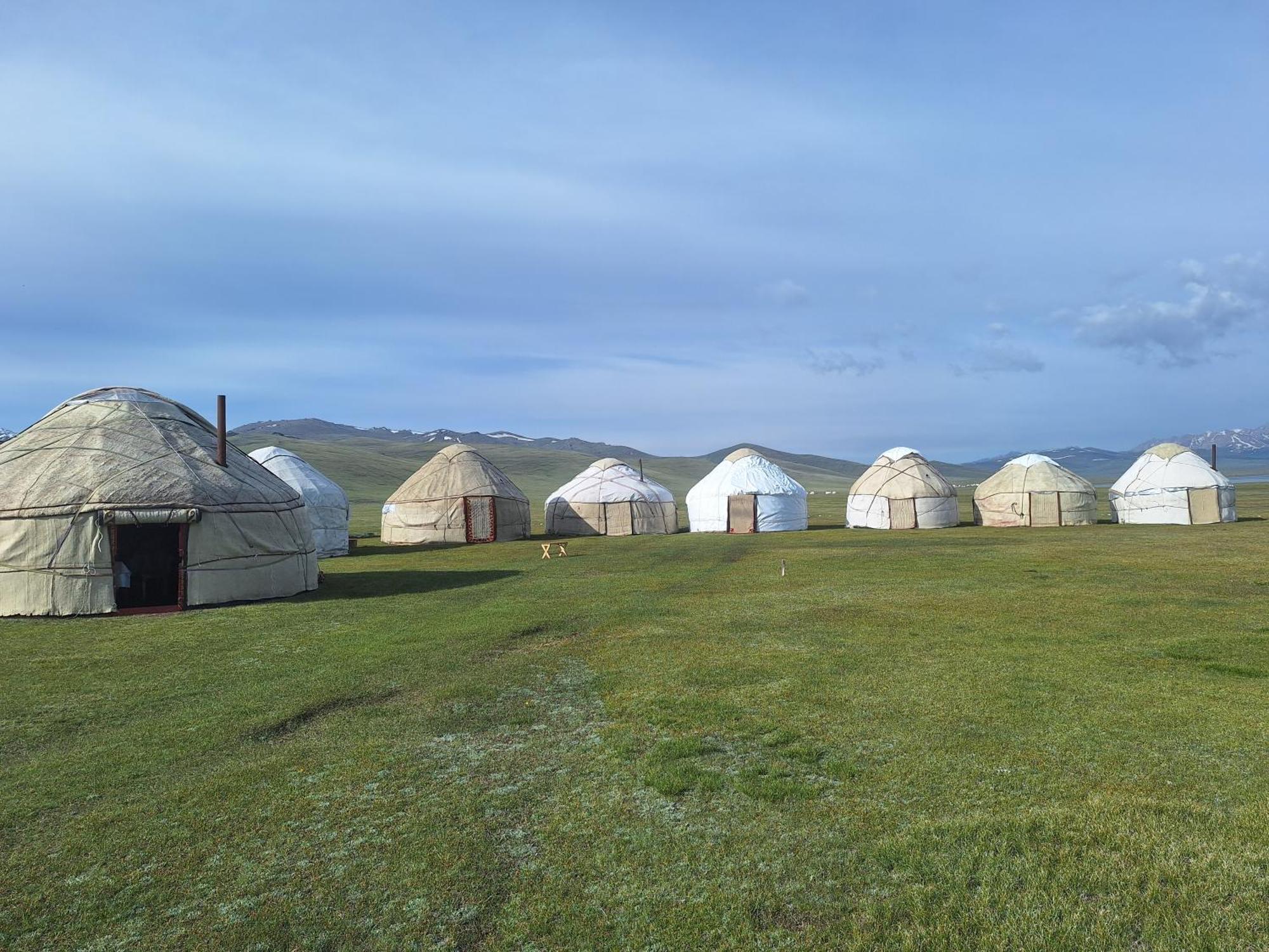 Zalkar Yurt Camp Hotel Song-Kul Exterior foto